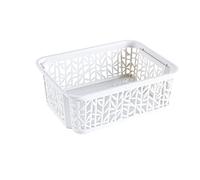 BranQ - Home essential Panier de rangement universel multifonction en bambou - Sans BPA - Taille S - 2,5 l