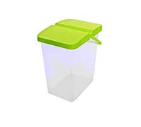 BranQ Home essential Récipient Universel pour Poudre à lessive et Rangement, Unibox avec Couvercle, sans BPA, 10 l