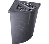 BranQ Panier à linge d'angle Zebra 45L | Anthracite