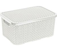 Branq Panier en rotin 7l - blanc antique