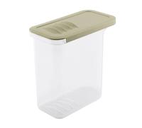 BranQ récipient alimentaire 1,5l transparent couvercle vert olive Shark