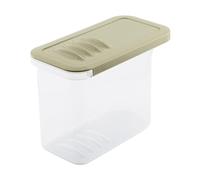 BranQ récipient alimentaire 1l transparent couvercle vert olive Shark