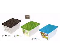Branq Récipient en plastique avec couvercle Z-BOX 15l