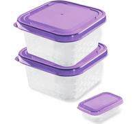 Branq Set de bocaux alimentaires Ori violet 3pcs