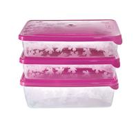 Branq Set de bocaux alimentaires Rukkola- (2x0,9l + 1,35l) - rectangulaire