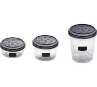 Branq Set de bocaux filetés Rukkola - noir