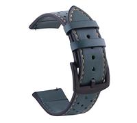 Brans de bande de montre en cuir pour bracelet universel de 20 mm 22 mm compatible avec la plupart des montres avec des sangles de 22 mm