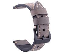 Brans de bande de montre en cuir pour bracelet universel de 20 mm 22 mm compatible avec la plupart des montres avec des sangles de 22 mm