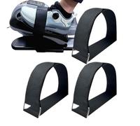 Brans De Pédale De Vélo - STRACTIONS TRACTION LA LEG POLYESTER | Bouettes À Pédale D'ellipse Avec Boucle Pédales Elliptiques Réglables | Exercices Pied Colporteur Pour Les Routines Fitn