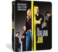 Braquage À L'italienne (The Italian Job) - Steelbook Exclusif 4k Ultra + Blu-Ray Avec Flyer Et En Import Espagne, Vf Incluse Sur Les 2 Formats