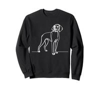 Braque Allemand Art Linéaire Chien Sweatshirt