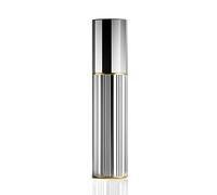 BRARIOS Atomiseur de parfum rechargeable de 10 ml, format voyage, mini flacon de parfum vide, distributeur de Cologne anti-fuite pour homme et femme (argent/10 ml)