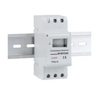 BRART TP8A16 Rail DIN hebdomadaire programmable 7 jours avec relais minuteur AC 220 V 16 A 30 A (16 A)