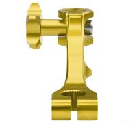 Bras à bascule de frein CNC 12 x 2,8 cm en acier usiné de précision (doré)