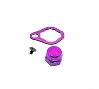 Bras à bascule pour moulinet de pêche Daiwa pour abu Garcia - Plaque de pression en alliage d'aluminium pour main gauche 23,2 mm (violet)