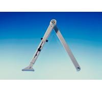 Bras à coulisse pour ferme-porte TS2000 et TS4000 GEZE - Argent - 102533