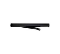 GEZE Bras coulisse pour TS 1500 G Arrêt mécanique Noir RAL9005 101 902