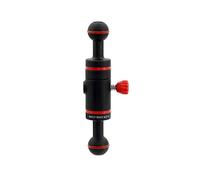 Bras à Dégagement Rapide Double Boule 25 mm Long 16 cm Flash et Lampes Photographie sous-Marine FLEX-ARM QRSFL