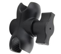 Bras à Double Douille Compatible avec Les pour RAM Mounts 1'' Ball Et Les Supports De TéLéPhone pour Moto Et VéLo, s'adapte à Tous Les Adaptateurs à Rotule Standard avec Fonction Antivol