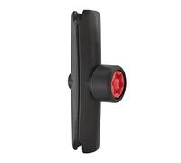 Bras à double prise robuste de 15 cm pour support de téléphone de vélo de 25 mm pour moto/voiture/ingénierie