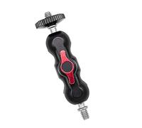 Bras adaptateur professionnel à double tête sphérique avec petit bras de moniteur 6,35 mm Vis Accessoires Portable Trépied Extension Mount