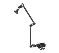 Bras articulé de 57cm, Bras Magique Rotatif à 360 ° et Super Pince avec 2 Sections, Vis 1/4 et 3/8, Support de Caméra Universel Flexible pour Bras Magique pour Moniteur de