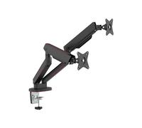 Bras Articulé Double Ecran MT15 - Fixation TV Ecran 17 Jusqu'à 34 Pouces 9KG