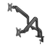 Bras articulé double Oplite MT10 réglable VESA 17-32 Noir