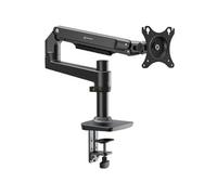 Bras Articulé Ecran PC 17-38 Pouces, jusqu'à 11 kg, VESA 75x75 & 100x100, Inclinable Pivotant Rotatif MS75-B Noir