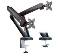 Bras articulé pour 2 écrans gaming 17-32 "2x 8kg LCD NanoRS RS887 17-32 "