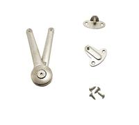 Bras articulé pour portes à rabat. Unique pour toutes les ouvertures. INDAUX DELTA