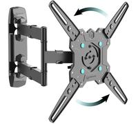 Bras Articulé TV Mural pour 32-65 Pouces TV & Ecran jusqu'à 41 kg - Support Mural TV Orientable et Inclinable avec VESA 100x100