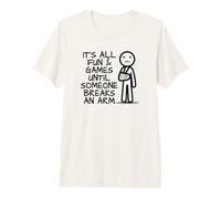 Bras cassé drôle T-Shirt Haut de Gamme