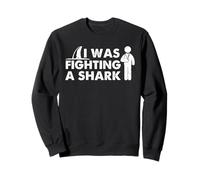 Bras cassé - Histoire de Requin - Humour blessé - Patient Sweatshirt