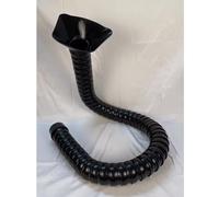 Bras collecteur de conduit flexible avec capot, 2