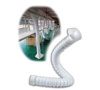 Bras collecteur de conduit flexible, tube universel de positionnement, bras d’extraction pour dépoussiérage industriel et fumées de soudage(7.5-200 cm)