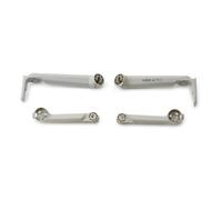 Bras Complet sans Moteur, Compatible avec DJI, Mini 4 Pro | Coque de bras avant et arrière, droite ou gauche, pièce de réparation(4pcs)