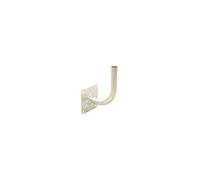 BRAS COUDE Déport 250 mm Diamètre 40mm Hauteur 280 mm Support mural parabole acier galva