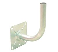 Bras Coudé en Acier Galvanisé - Ø 40mm - Déport 18 cm - Hauteur 28cm