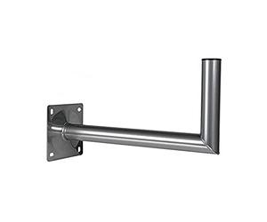 Bras COUDE en L Déport 60 cm Acier Fixation Murale antenne Parabole