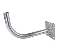 Bras coudé et déporté en L pour fixation antenne ou parabole 480mm Ø50 - SEDEA - 056748 G