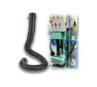 Bras d’extraction d’atelier réglable 360° avec tube flexible autoportant pour soudage, brasage et dépoussiérage, ventilation localisée incluse(5-80 cm)