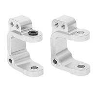 Bras D'articulation de Moyeu en Alliage D'aluminium, Accessoire RC adapté pour Voiture RC à 2 Roues Motrices 1-10 ECX (Argent ECX334001S)