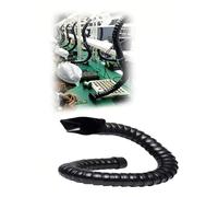 Bras d'aspiration articulé 360°, tube flexible de positionnement, ventilation industrielle pour fumée et poussière de soudage(7.5-100 cm)