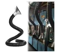 Bras d'aspiration réglable, Tuyau D'extraction De Fumées Soudage Avec Bras Et Valve Capot Multicolore (2,6 À 9,8) Pieds(Black 3.9in/100mm,3.2ft/100cm)