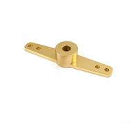 Bras de barre de direction double pour voitures et bateaux télécommandés avec alésage de 3 1 mm, 4 1 mm, 5 et 1 mm, conçus pour l'arbre et la connexion d'arbre de sortie du moteur CC (4,1 mm)
