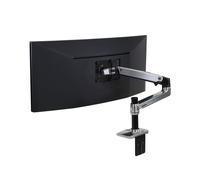 Support écran - ERGOTRON - LX Desk Mount LCD Arm - Aluminium poli - Poids 3.6 kg - Écran jusqu'à 24 pouces