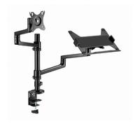 Gembird Support de table pour écran TV9032301 – Bras réglable pour écran et ordinateur portable