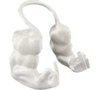 Bras de chat musclé Hulks - Imprimé 3D - Col de chat avec muscles - Cosplay de super-héros - Fournitures de fête d'anniversaire - Accessoires de costume d'Halloween (doigt blanc)
