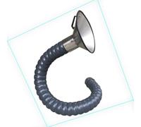 Bras de Collecte de Conduit Flexible de 4 Pouces/6 Pouces - Couvercle en Acier Inoxydable, adapté aux tuyaux de Ventilation et d'extraction de fumée dans Les laboratoires et ateliers industr